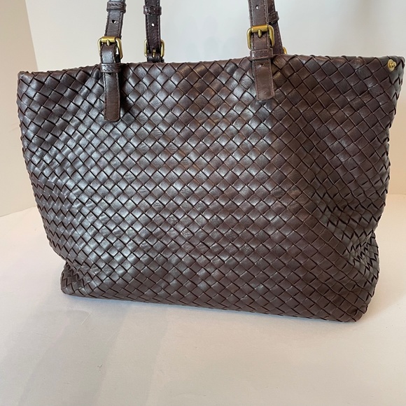 Bottega Veneta Intrecciato Medium Cesta Tote Brown Leather 179635 - Picture 4 of 16